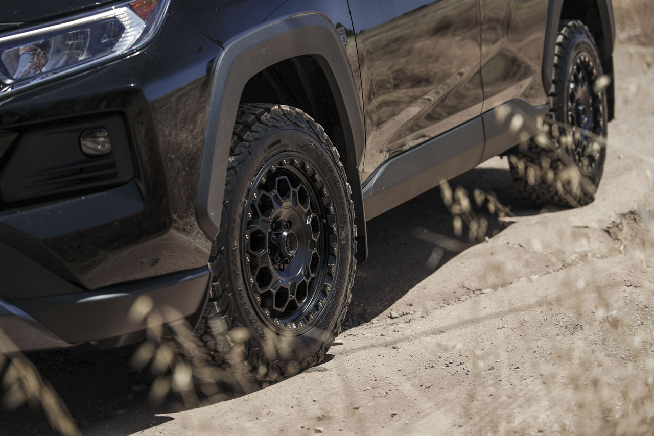 2020 Toyota RAV4 TRD Offroad - KMC TREK - Black | Wheel Pros